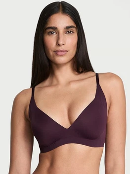 Бюстгальтер з Push-up без кісточок безшовний Victoria's Secret 146495768 L Фіолетовий (1159858222)