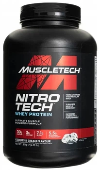Odżywka białkowa MuscleTech Nitro-Tech w proszku 1800 g Ciasteczka-Krem (631656703313)