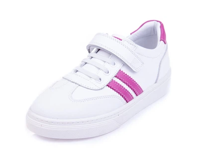 Кроссовки Calorie 0050 білі-фуксія (31-36) Белый 32