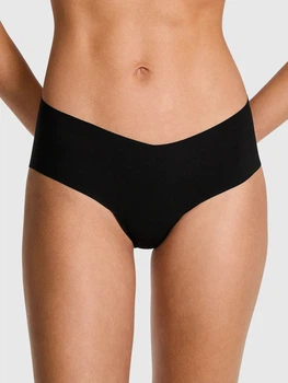 Трусики бразилиана женские Victoria's Secret 549933536 L Черные (1159834647)
