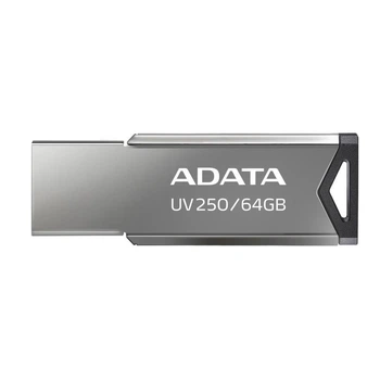 Флешка ADATA 64 GB UV250 Metal Black USB 2.0 (AUV250-64G-RBK)