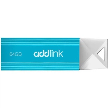 Флешка addlink 64 GB U12 USB 2.0 Blue (ad64GBU12A2)