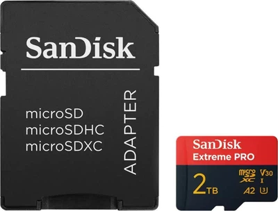 MicroSDXC SanDisk 2 TB microSDXC Extreme PRO (SDSQXCD-2T00-GN6MA)