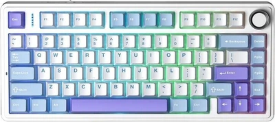 Клавіатура Aula F75 Gasket Reaper Purple (6978080501479)