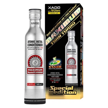 Атомарний кондиціонер металу, для потужних двигунів 1 Stage Maximum Twin Turbo з ревіталізантом