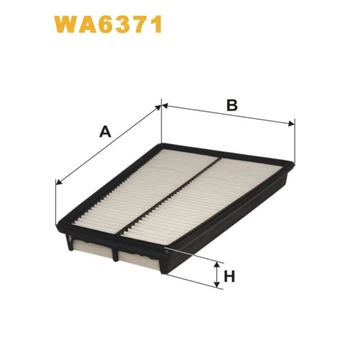 Фільтр повітряний WIX FILTERS Kia Clarus (WA6371)