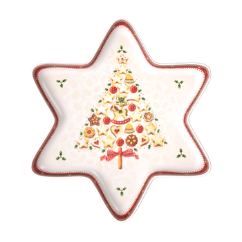 Тарілка для сервірування Villeroy & Boch Winter Bakery Delight Зірка (4003686289147)