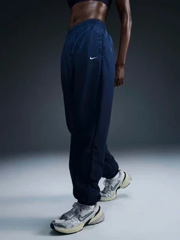 Спортивні штани жіночі Nike W Nsw Esstl Wvn Mr Os Jggr FV7668-478 S Сині (197596317688)