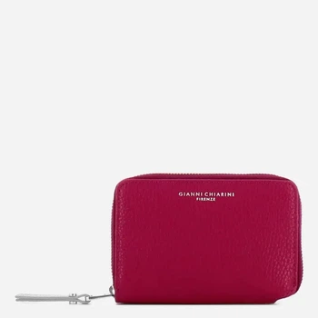 Portfel damski skórzany Gianni Chiarini PF-6008-GRN-14364 Malinowy (800070354453)