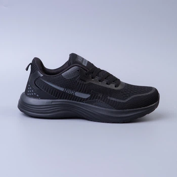 Кроссовки мужские летние легкие сетка черные (N2709) 46