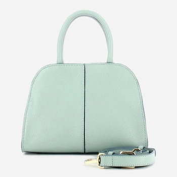 Torebka crossbody damska skórzana IUNTOO 13183-2AU Błękitna (800070358106)