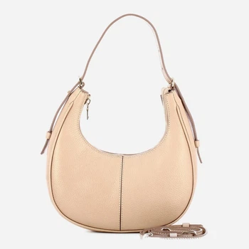 Torebka crossbody damska skórzana IUNTOO 13187-17S Pudrowa (800070358123)