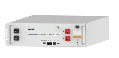 Аккумуляторный модуль Deye SE-G5.1 Pro-B — 5120 Вт·ч, LiFePO₄, профессиональная модульная батарея для резервного питания дома и бизнеса