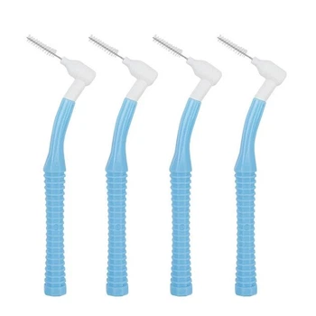 Щеточка Baby Brush L-образная голубая