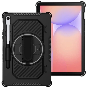 Противоударный чехол Carbon Capsule с подставкой 360° для Samsung Galaxy Tab S10 Lite 10.9" (5G SM-X406 / Wi-Fi SM-X400)