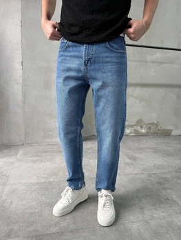 Мужские джинсы Difransel Slim Crop Fit 30 светло-синие