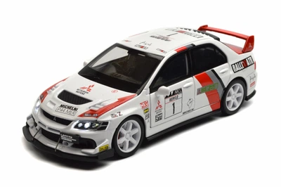 Модель металлическая АвтоЕксперт Mitsubishi Lancer Evolution IX масштаб 1:32 свет звук инерция открываются двери 13970