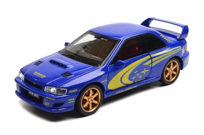 Модель металлическая АвтоЕксперт Subaru Impreza WRX STI масштаб 1:32 свет звук инерция открываются двери 36180