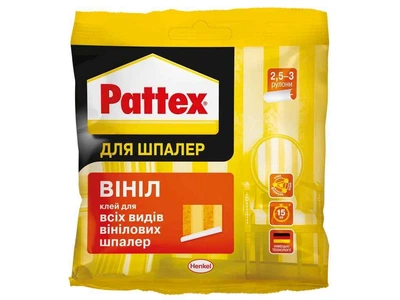 Клей для шпалер PATTEX 95г "Вініл" (2,5-3 рул.) для всіх видів вінілових шпалер