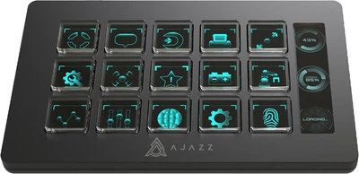 Контроллер для стриминга Ajazz AKP153E USB Black (AKP153E-B)
