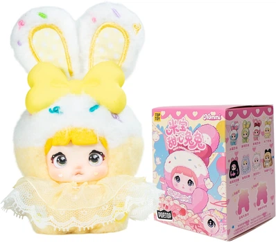 Puszysta figurka na zawieszce Pop Top Hi TOY z serii Nommi Króliczki (6976861750283)