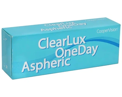 Контактные линзы ClearLux One Day Aspheric 30 штук диоптрия +3