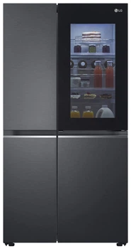 Холодильник з морозильною камерою LG GC-Q257CBFV