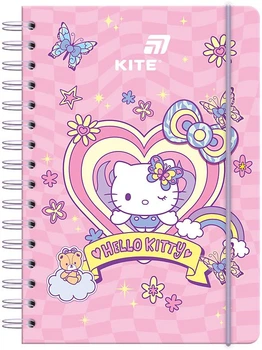 Блокнот на спирали Kite Hello Kitty A5 80 листов Клетка (HK26-190-1)