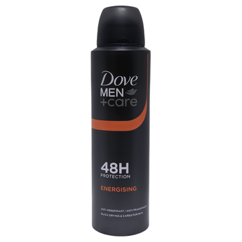 Дезодорант-антиперспірант для тіла спрей чоловічий DOVE deo spr 150 ml men energising