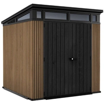 Садовий будиночок Keter PENT 7X7 SHED HOR-WALNT-STD venetian 259817