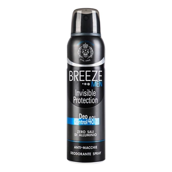 Дезодорант для тіла спрей чоловічий BREEZE deo spr 150 ml men invisible