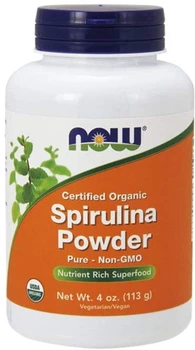 Спирулина Now (Now Foods) Spirulina порошок 113 г (NOW-02690)