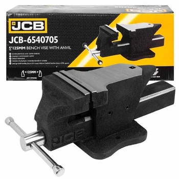 Лещата сталеві з ковадлом 5"- 125 мм | 58993 | JCB