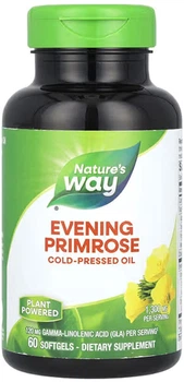 Олія примули вечірньої Nature's Way Evening Primrose 1300 мг 60 капсул (NWY-15418)
