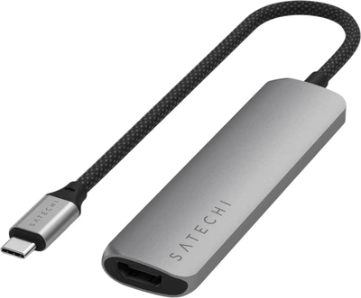 Hub USB Satechi 4-in-1 USB-C Slim Multiport 4K Space Grey (810086361700)