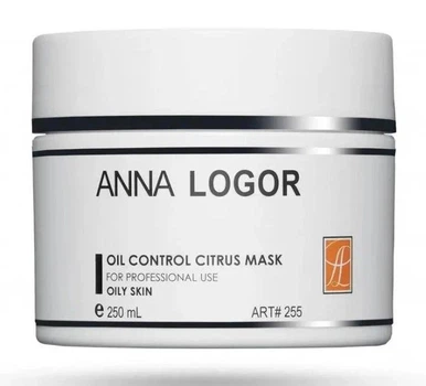 Цитрусова маска для жирної шкіри Anna Logor Oil Control Citrus Mask 250 мл
