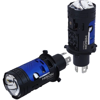 Світлодіодні міні-лінзи Hison Bi-LED Mini G3 H4 6000k 65w 12v