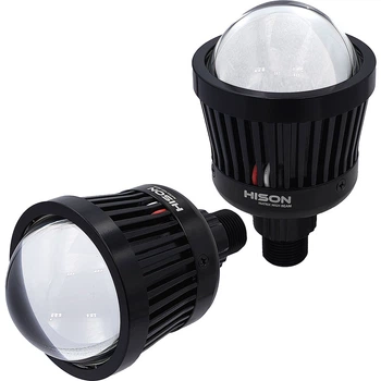 Светодиодные линзы LED Hison Matrix High Beam 2.5" 25w 5500k 12v