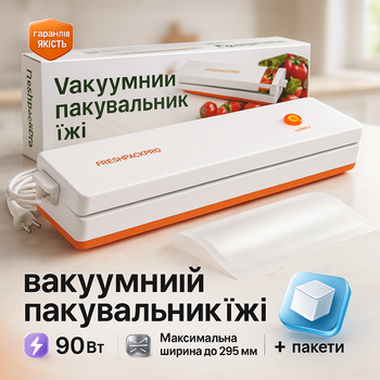 Вакууматор Freshpack Pro вакуумный упаковщик еды бытовой