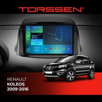 Штатна магнітола Torssen 2K Renault Koleos 09-16 F96128 4G Carplay DSP