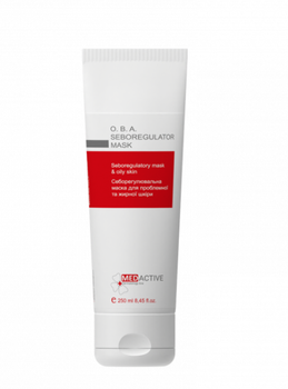 Medactive (Медактив) — O.B.A. SEBOREGULATOR MASK, Себорегулювальна маска для проблемної та жирної шкіри, 250 мл