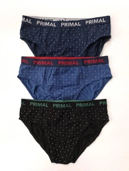 Мужские трусы слипы Primal S345 XL 3 шт Разноцветный