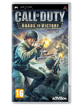 Игра Sony PlayStation Portable Call of Duty: Roads to Victory Английская Версия Б/У