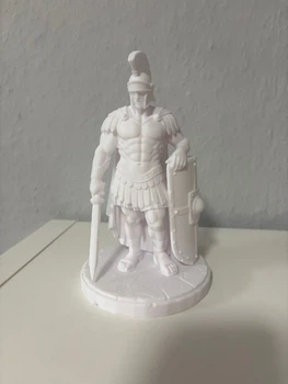 Статуетка римський легіонер у бойовій амуніції з мечем та щитом. Aivory