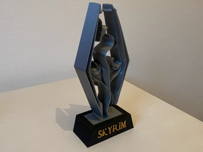Статуетка логотип гри The Elder Scrolls V: Skyrim. Aivory