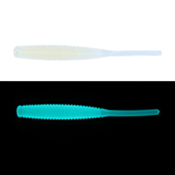 Силикон Daiwa Gekkabijin Beam Stick 1.5" (10шт)Glow White