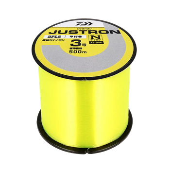 Волосінь Daiwa Justron 500м Yellow #4 0.330мм
