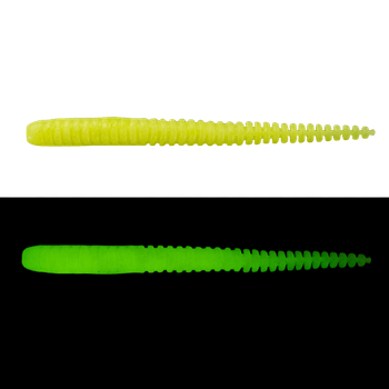 Силикон Jackall Mellow Ring 2.5"(8шт) Glow Chart