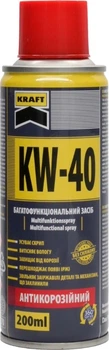 Универсальный аэрозоль (смазка) Kraft KW-40 200 мл (KF001)