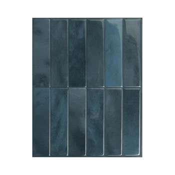 3D самоклеящиеся плитки для стен SmartTiles, 5 штук, синие